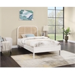 Meridian Furniture Siena White Twin Bed