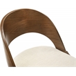 Meridian Furniture Woodson Beige Linen-Like Polyester Dining Chair (Set of 2)