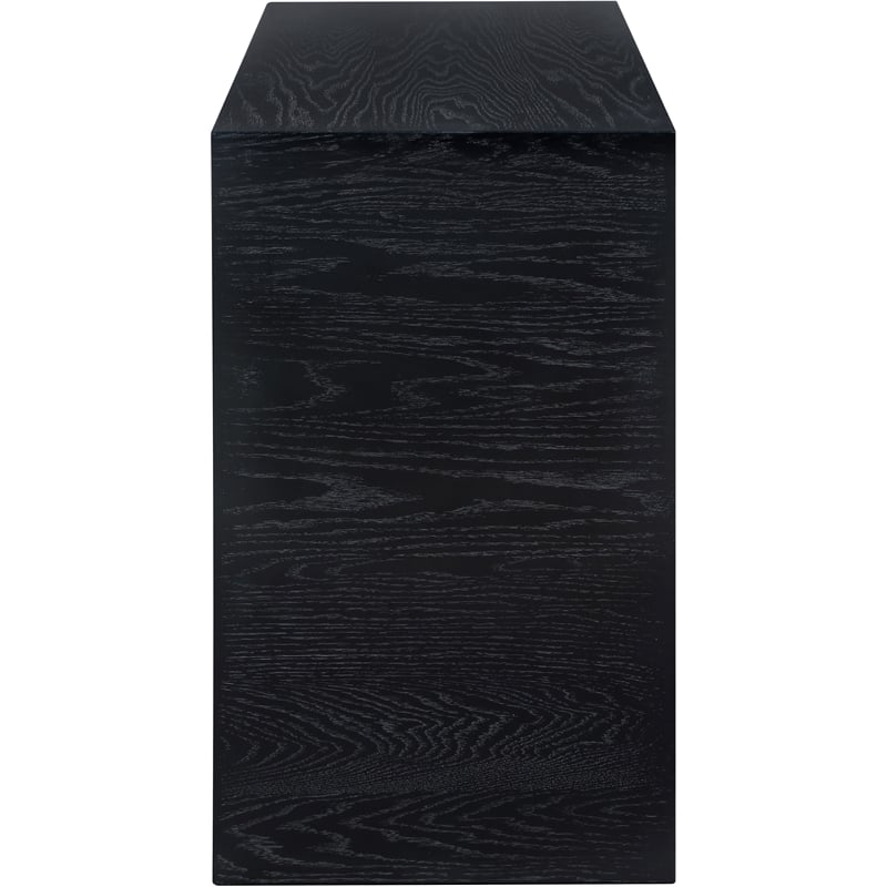 Meridian Furniture June Black Oak Console Table