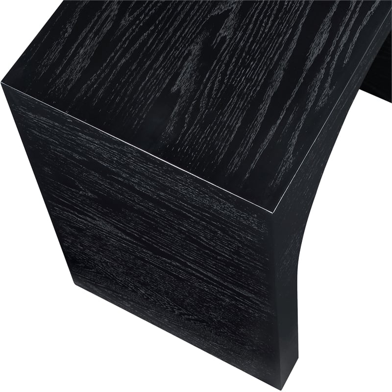 Meridian Furniture June Black Oak Console Table