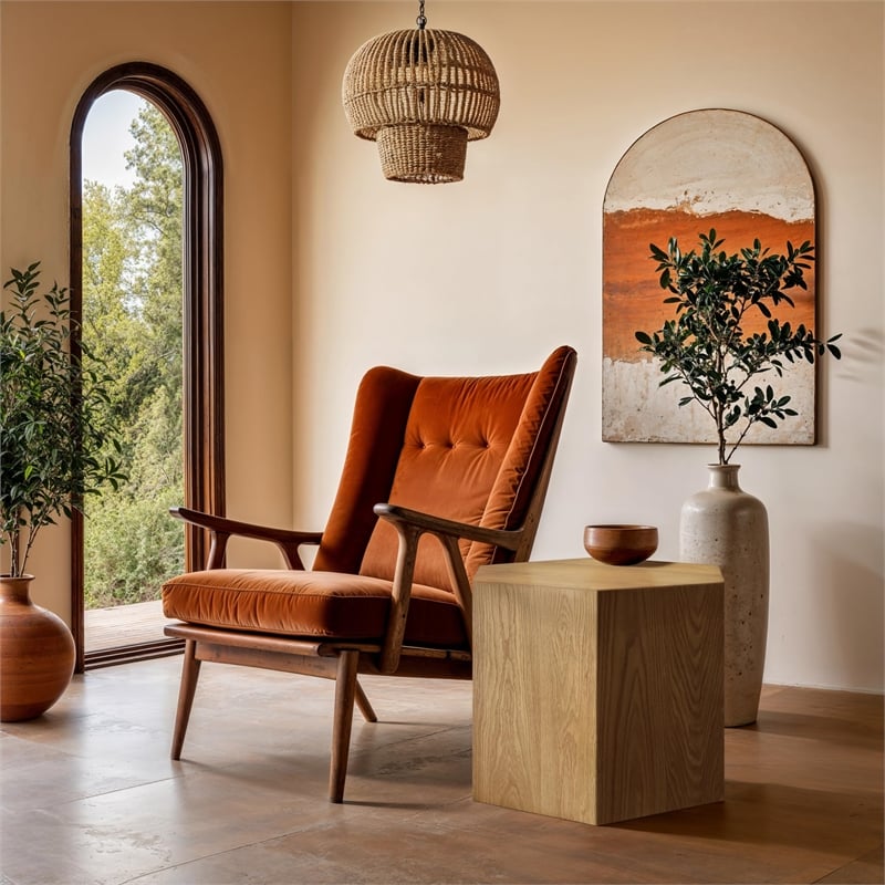 Meridian Furniture Eternal 3-Pc. Black Oak Wood Coffee Table