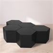 Meridian Furniture Eternal 5-Pc. Black Oak Wood Coffee Table