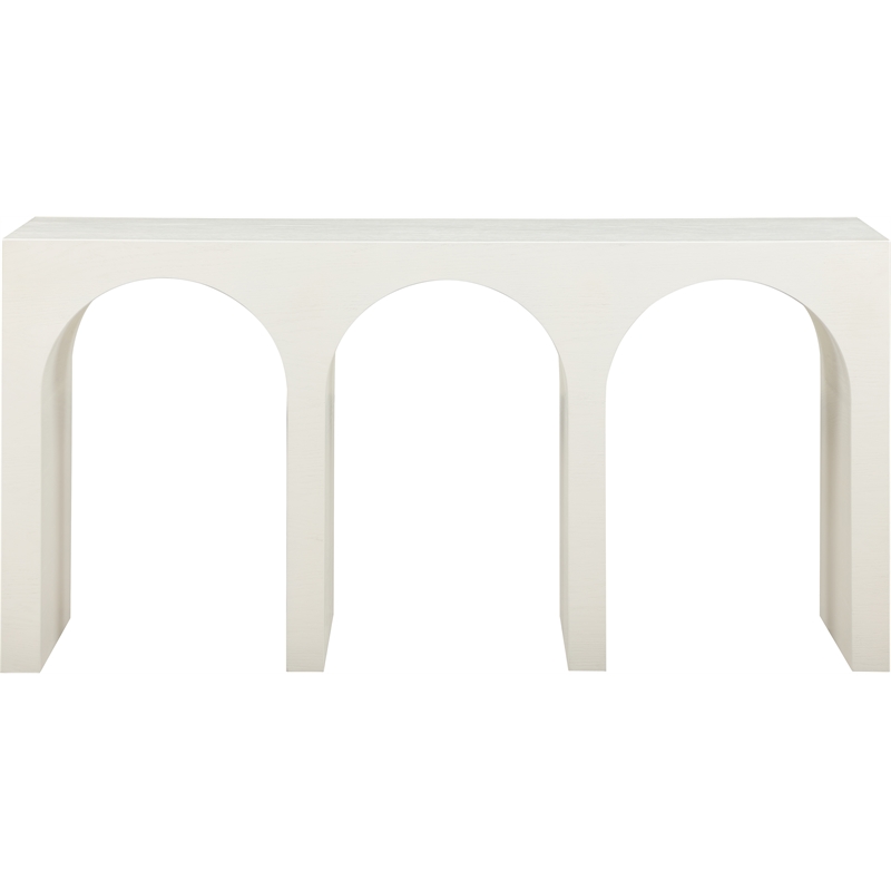 Meridian Furniture June Cream Oak Console Table
