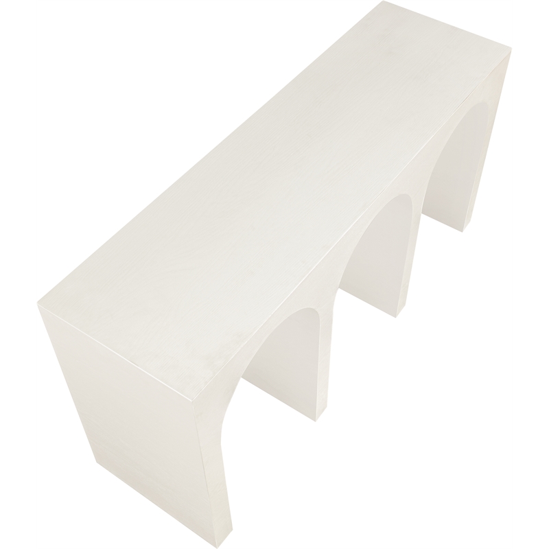 Meridian Furniture June Cream Oak Console Table