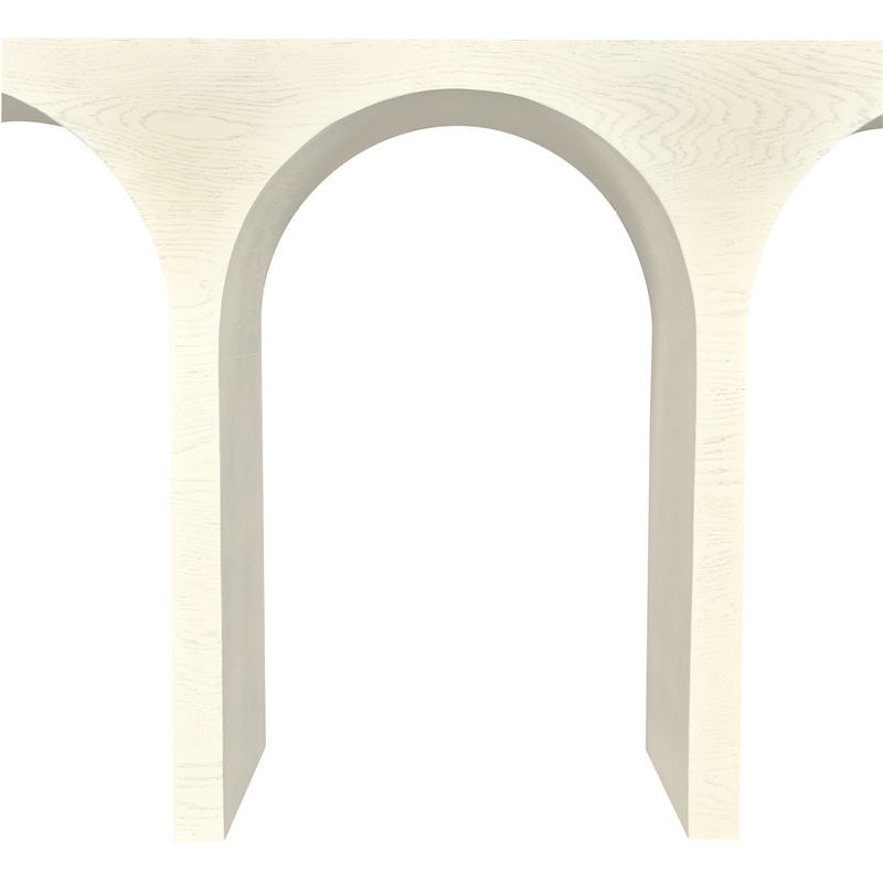 Meridian Furniture June Cream Oak Console Table