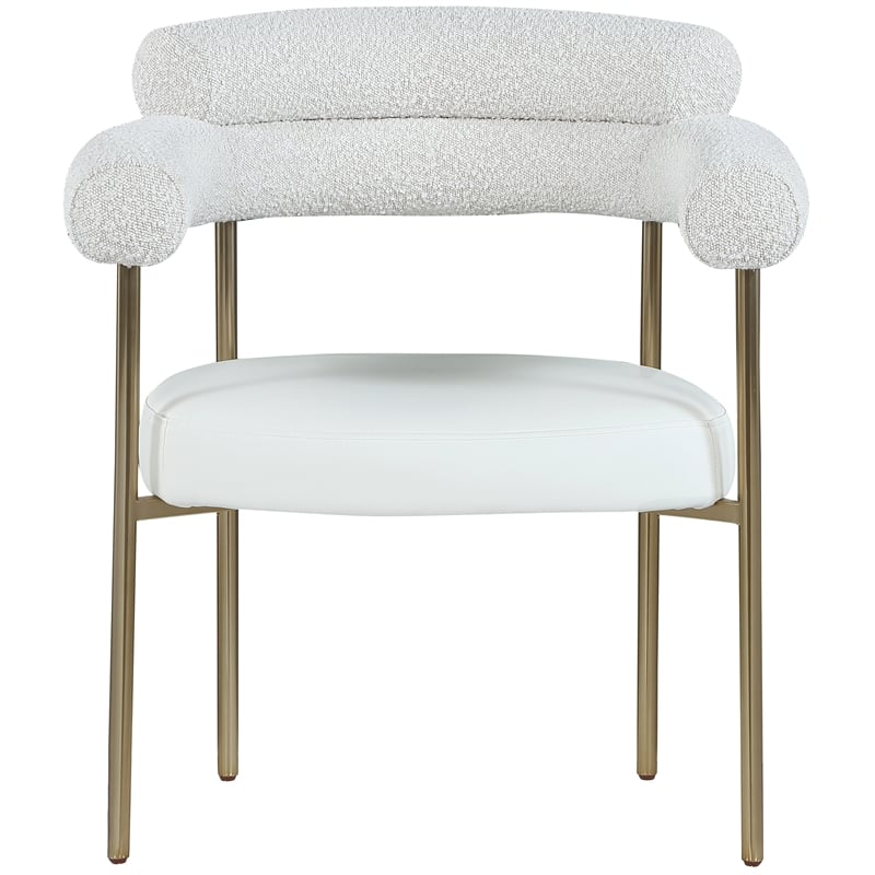 Meridian Furniture Blake Cream Dining Chair (Set of 2)