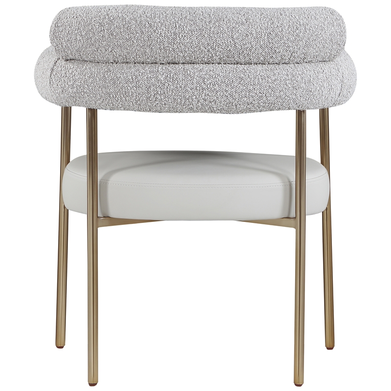 Meridian Furniture Blake Taupe Dining Chair (Set of 2)