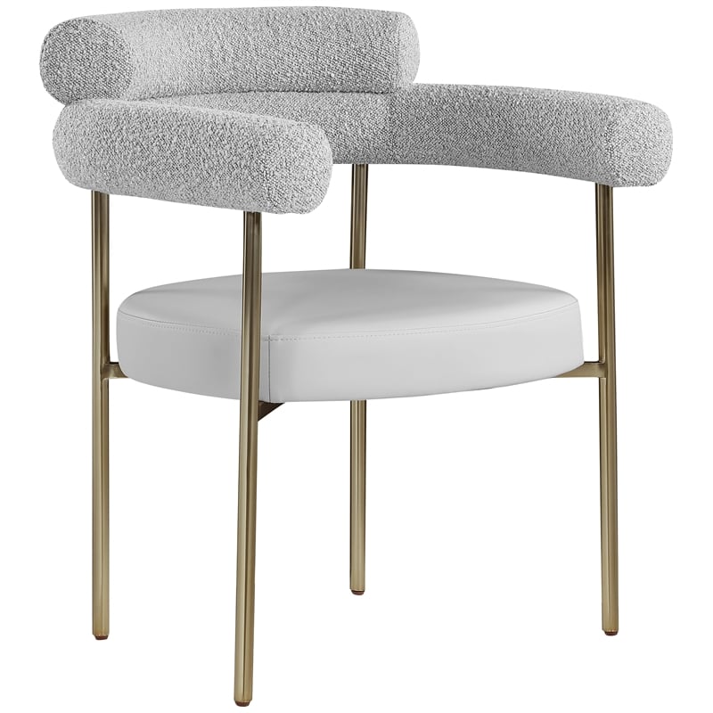 Meridian Furniture Blake Taupe Dining Chair (Set of 2)