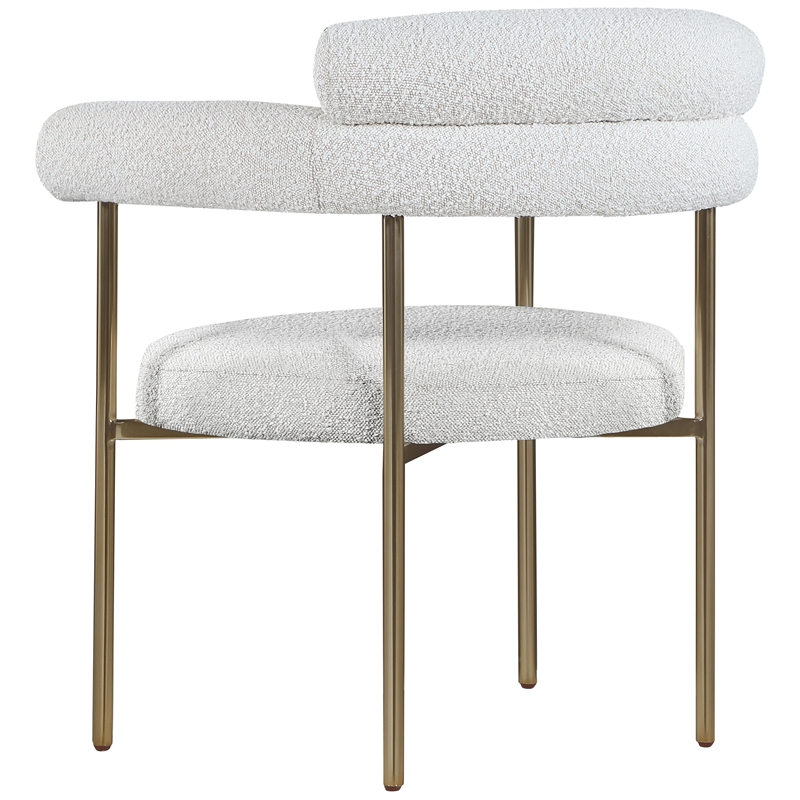 Meridian Furniture Blake Cream Dining Chair (Set of 2)