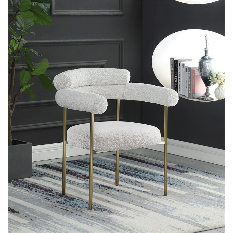 Meridian Furniture Blake Cream Dining Chair (Set of 2)