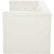Meridian Furniture Tuft Cream Velvet Modular Sofa