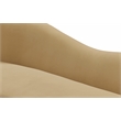 Meridian Furniture Ritz Camel Velvet Sofa