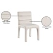 Meridian Furniture Kai Cream Velvet Dining Chair (Set of 2)
