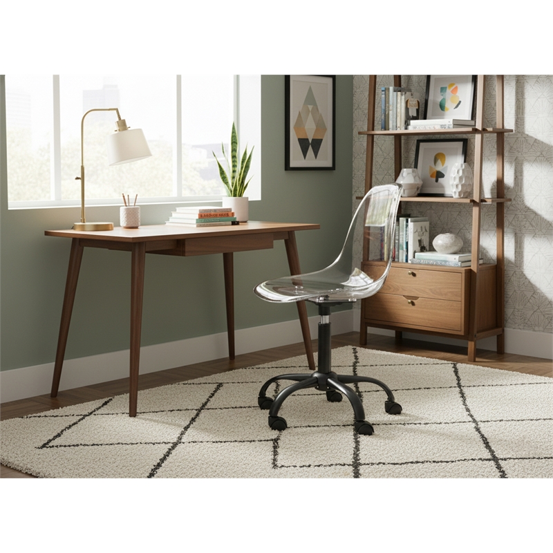 Meridian Furniture Clarion Matte Black Office Chair