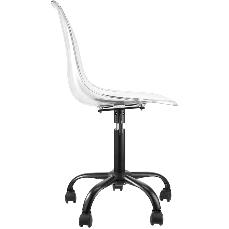 Meridian Furniture Clarion Matte Black Office Chair