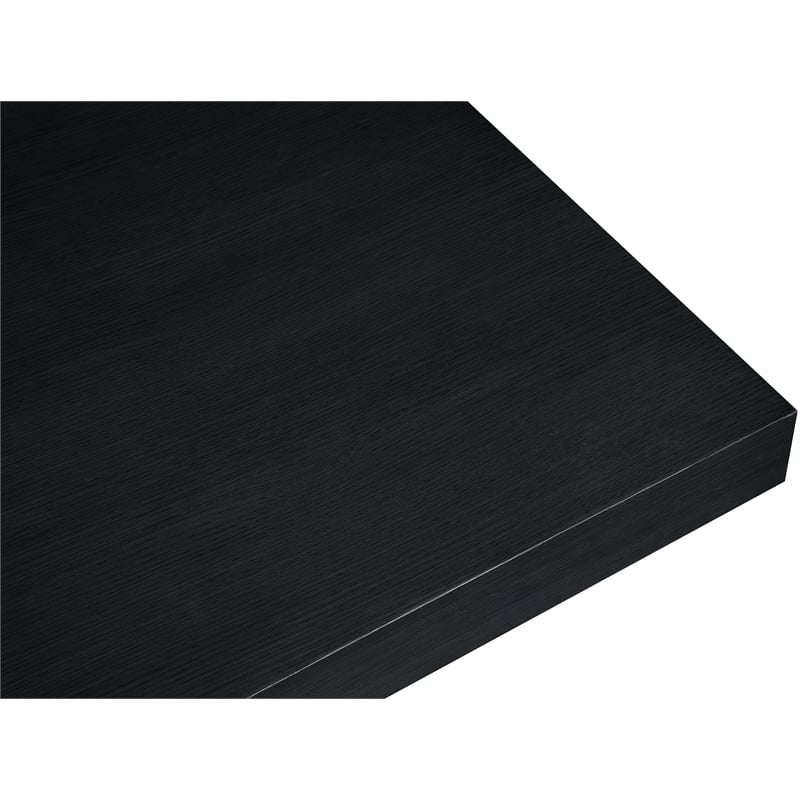 Meridian Furniture Tavolo Black Oak Veneer Dining Table