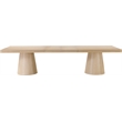 Meridian Furniture Tavolo Natural Oak Veneer Dining Table