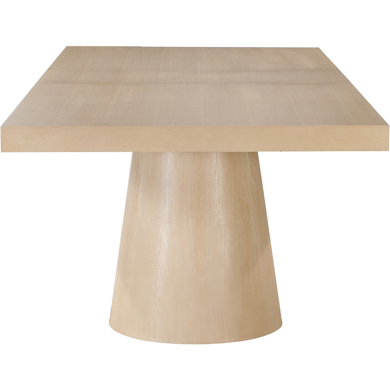 Meridian Furniture Tavolo Natural Oak Veneer Dining Table