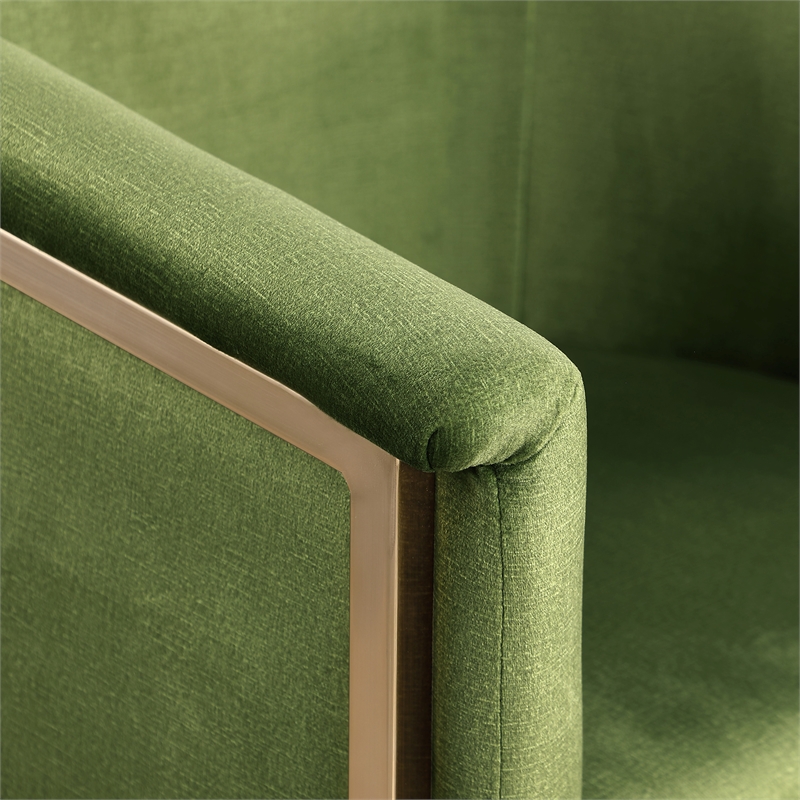 Meridian Furniture Tierra Olive Velvet Dining Chair