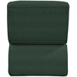 Meridian Furniture Desiree Green Boucle Fabric Accent Chair