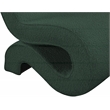 Meridian Furniture Desiree Green Boucle Fabric Accent Chair