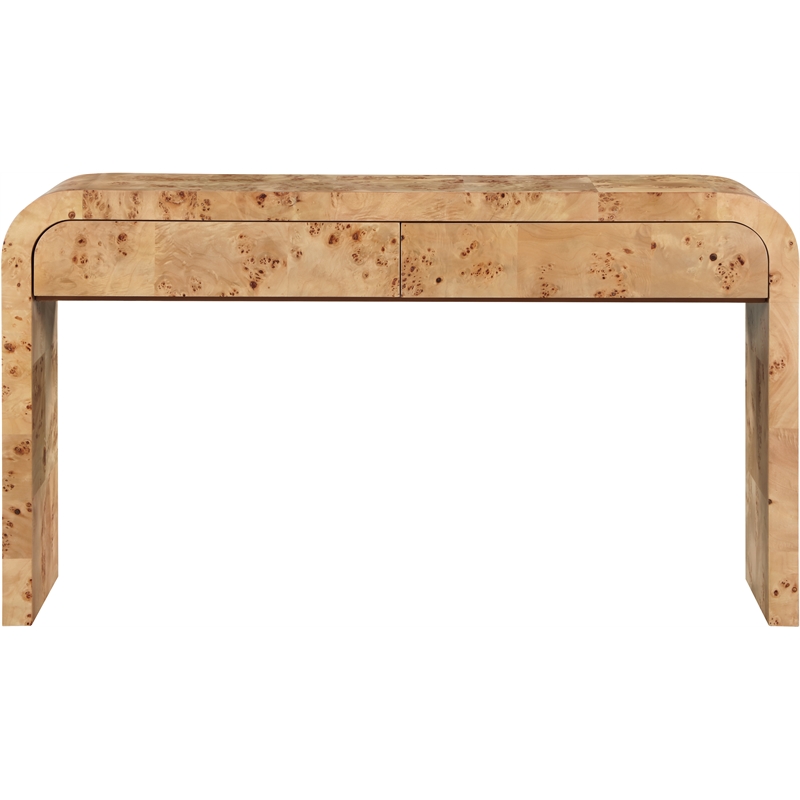 Meridian Furniture Cresthill Natural Ash Console Table