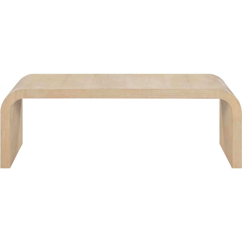 Meridian Furniture Cresthill White Oak Coffee Table
