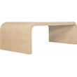 Meridian Furniture Cresthill White Oak Coffee Table
