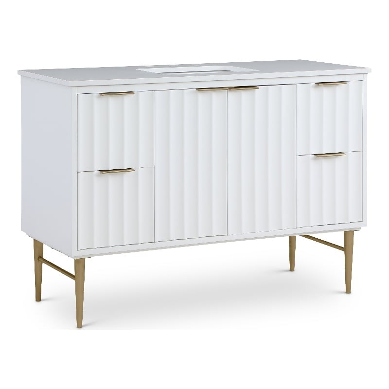 Brushed Gold Finish/48&quot Wide