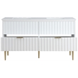 Meridian Furniture Modernist White Bathroom Vanity