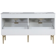 Meridian Furniture Modernist White Bathroom Vanity
