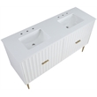 Meridian Furniture Modernist White Bathroom Vanity