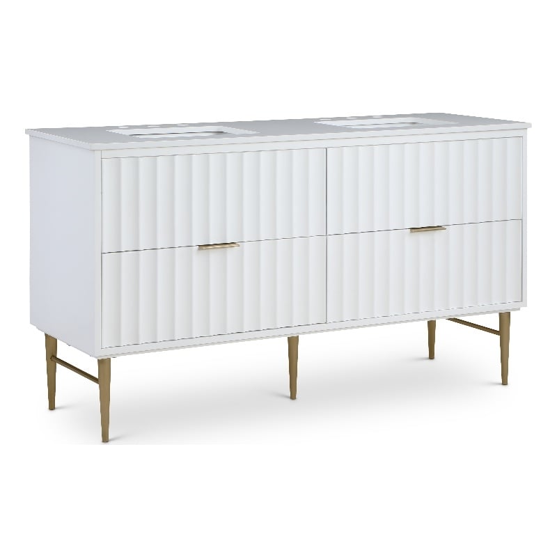 Brushed Gold Finish/60&quot Wide