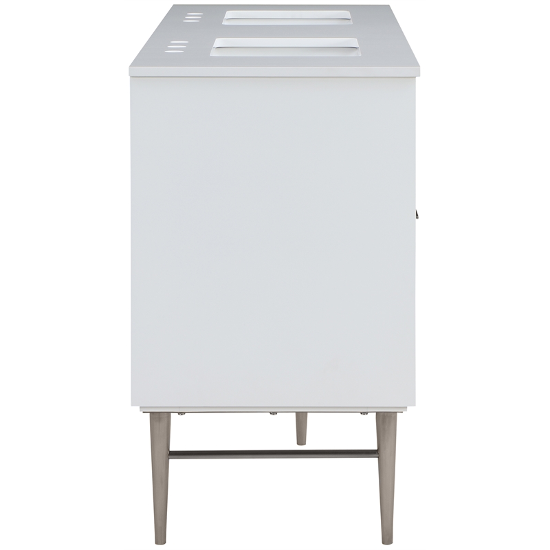 Meridian Furniture Modernist White Bathroom Vanity