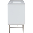 Meridian Furniture Modernist White Bathroom Vanity