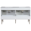 Meridian Furniture Modernist White Bathroom Vanity