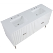 Meridian Furniture Modernist White Bathroom Vanity