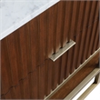 Meridian Furniture Monad Walnut Bathroom Vanity