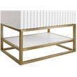Meridian Furniture Monad White Bathroom Vanity