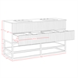Meridian Furniture Monad White Bathroom Vanity