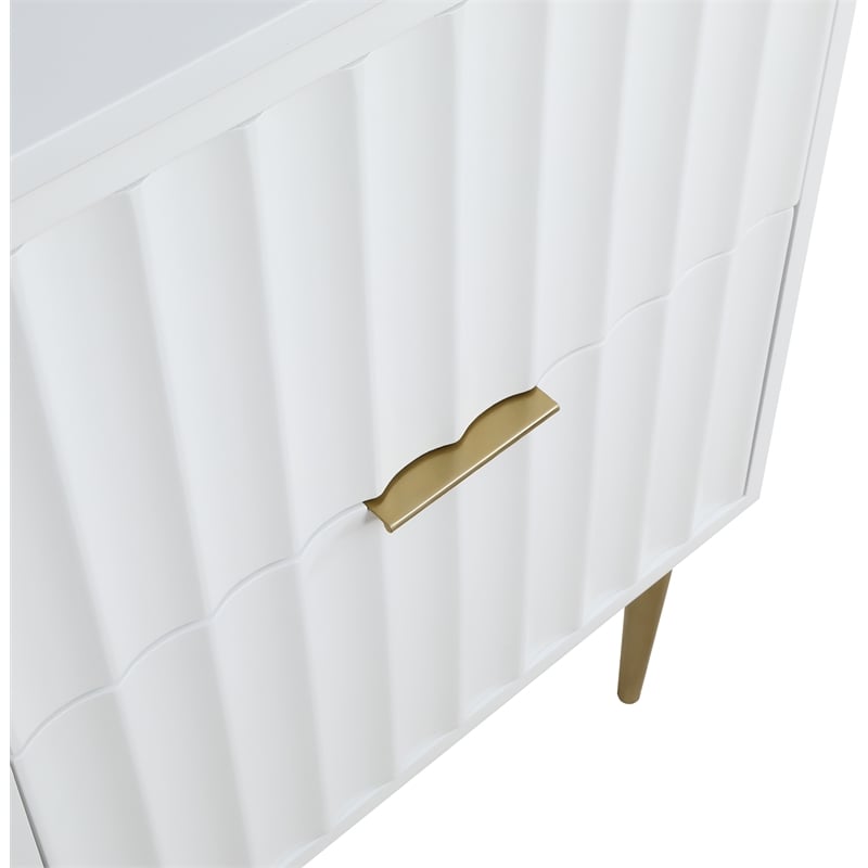 Meridian Furniture Modernist White Bathroom Vanity