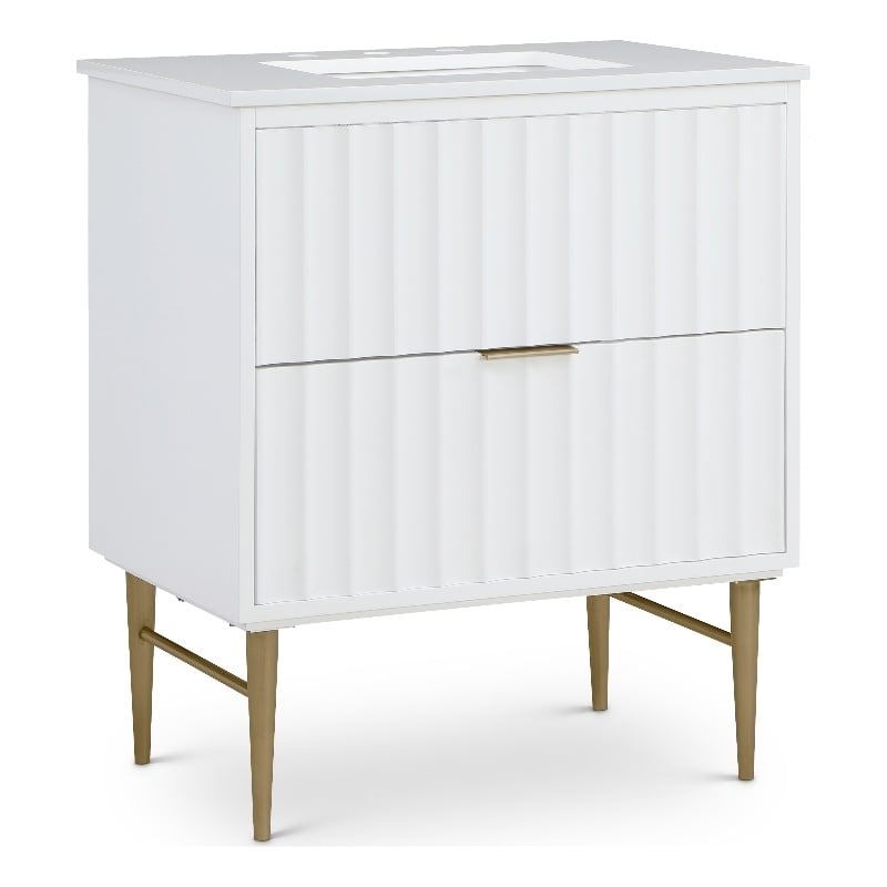 Brushed Gold Finish/30&quot Wide