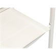 Meridian Furniture Maldives Cream Rope Fabric Outdoor Patio Dining Arm Chair