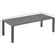 Meridian Furniture Maldives Outdoor Patio Coffee Table