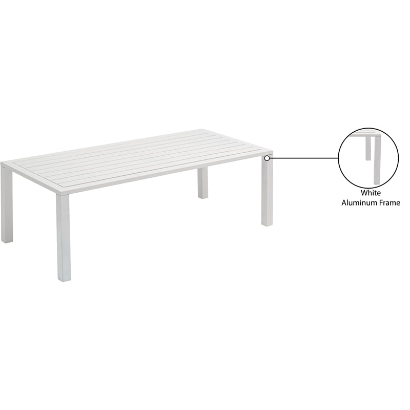 Meridian Furniture Maldives Outdoor Patio Coffee Table