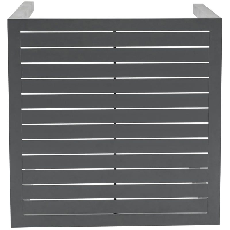 Meridian Furniture Maldives Outdoor Patio Square Bar Table
