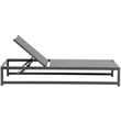 Meridian Furniture Maldives Cream Water Resisting Patio Adjustable Chaise
