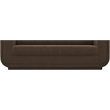 Meridian Furniture Kimora Brown Linen Textured Fabric Loveseat