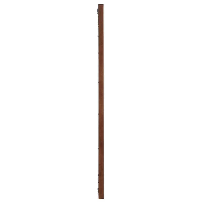 Meridian Furniture Monad Walnut Mirror
