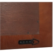 Meridian Furniture Monad Walnut Mirror